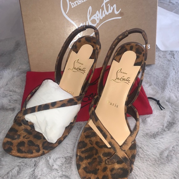 39.5 Christian louboutin Taralita sandals 85mm new - Picture 6 of 11